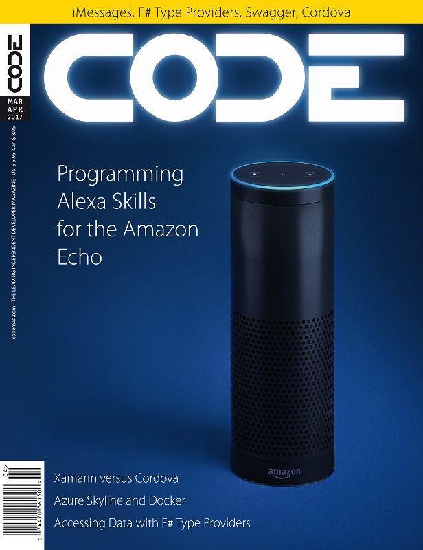 Echo code. Amazon Alexa. Mag code. The code Magazine.