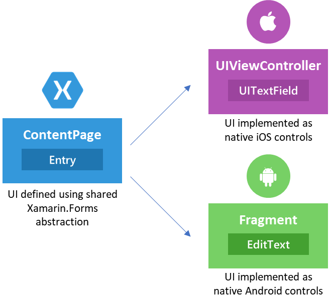 Xamarin структура проекта